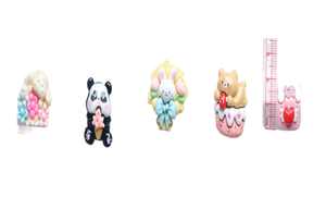 Fioriere in resina, bouquet con cani e coniglietti, portachiavi fai <span class=keywords><strong>da</strong></span> te, ciondoli per cellulari, accessori in resina, artigianato per bambini - Product Image 3