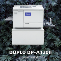 DUPLO DP-A120II nouveau copieur de type général intégré Machine d'impression de vitesse de fabrication de plaques au format B4 sans impression