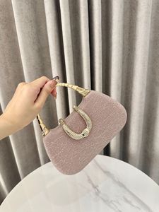 Factory Wholesale Classic Popular Fashion Ladies Clutch Bag Evening <b>Purse</b> Chain Strap Glitter <b>Small</b> Square Magnetic Closure - Product Image 5