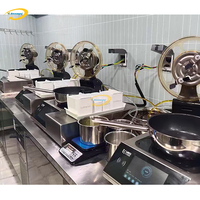 Cuisine commerciale Robot Cuisinière Électrique Restaurant Automatique Riz Frit Sauté Wok Automatique Machine De Cuisson Des Aliments
