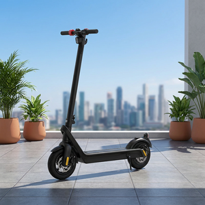 Trottinette pliable pour adultes, en aluminium, batterie au lithium, tout-terrain, autonomie de 100 km, vitesse de 25 km/h, capacité de charge de 100 kg, design pliable, facile à ranger et à transporter - Product Image 1