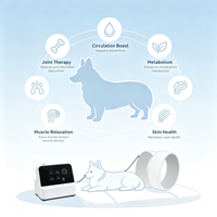 Dispositif sûr et non invasif pour maintenir la flexibilité des articulations, réduire le stress et améliorer la vitalité chez les chiens et les chats âgés