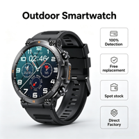Reloj Inteligente para Hombre K56 PRO 2026, Pantalla Táctil Completa de 1.39 Pulgadas, Rastreador Deportivo para Exteriores, Llamadas por BT, Compatible con la Aplicación Dafit, Logotipo Personalizado Disponible