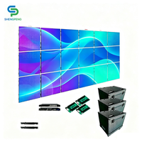 Shengpeng LED-Videowand P2.976 LED-Display 500mmx500mm LED-Panel Hintergrund Vollfarbiger Indoor-Miet-LED-Bildschirm