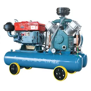 Compressor de ar diesel chinês, compressor de ar diesel portátil para mineração