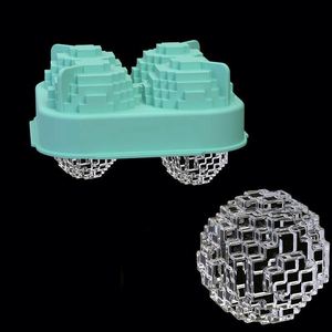 Molde de Silicona 3D Ecológico y Portátil para Cubitos de Hielo, de Grado Alimenticio, con 6 Cavidades, para Hacer Helados, con Logotipo Personalizado, Sostenible y Reutilizable - Product Image 5