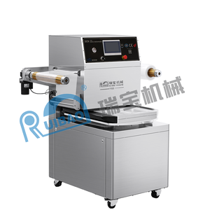 Ruibao đóng gói bữa ăn đông lạnh máy tự động nấu chín thực phẩm chân không da đóng gói sẵn sàng bữa ăn VSP máy đóng gói da quay - Product Image 2