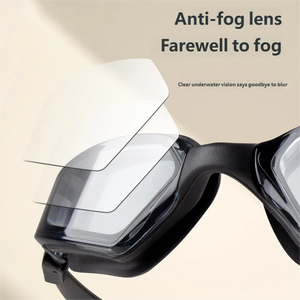 <span class=keywords><strong>Gafas</strong></span> de Natación Antivaho para Adultos, Hombres y Mujeres, Lentes Planas de Alta Definición, PC, Protección UV, Ecológicas, Impermeables, <span class=keywords><strong>Gafas</strong></span> de <span class=keywords><strong>Buceo</strong></span>, Venta al por Mayor - Product Image 4
