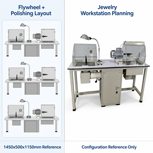 <span class=keywords><strong>Table</strong></span> de polissage et de bijouterie Guangzhou Longyanxing avec moteur 550W, options de ventilateur 220V 1100W 750W pour les acheteurs d'atelier - Product Image 4