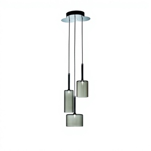 Modern Luxury Minimalist Restaurant <b>Bar</b> Coffee Shop Metal Chandelier Personality Creative Energy Saving Warm White Home Decor - Product Image 1