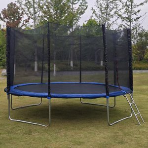 Heißer Verkauf der AXU Factory 6ft/8ft/10ft/12ft Sprung trampolin PVC Indoor/Outdoor Fitness geräte Sicher für Kinder für Jungen - Product Image 5