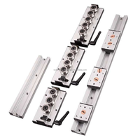 Rail de guidage linéaire à double axe intégré SGR15 de 1000 mm de longueur, rail coulissant linéaire multi-axes, guide en aluminium