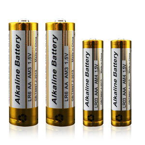 Haute capacité 1.5V LR03 AAA LR6 AA pile primaire alcaline batterie non rechargeable AA emballage blister en gros - Product Image 1