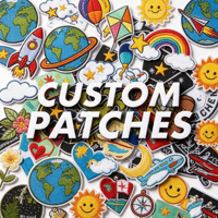 Patchs personnalisés en gros, thermocollants, 3D, avec logo personnalisé, badges appliqués, brodés, à coudre ou à repasser pour vêtements