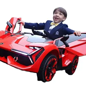 Детский Электрический Скутер С четырехколесным пультом дистанционного управления, детский автомобиль, игрушечный автомобиль для мальчиков и девочек, детская багги с возможностью заряда
