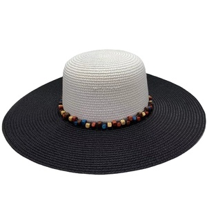 Sombrero de Sol de Papel Flexible para Mujer, Estilo Veraniego, con Diseño Personalizado en Color de Contraste, para Playa, Viajes, Deportes, Pesca, Ciclismo, Fiestas - Product Image 5