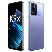Nouveau téléphone mobile Oppo K9x 5G d'origine, processeur Dimensity 810 Octa Core, Android 11.0, écran 6,49 pouces 90 Hz, 64,0 MP, chargeur 33 W, lecteur d'empreintes digitales, identification faciale, OTA