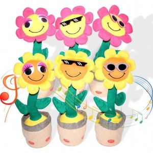 ของเล่นตุ๊กตาเต้นรำรูปกระบองเพชร TOYSRUNNER ขายส่งจากโรงงาน มีไฟ LED ดนตรี ร้องเพลงตามเสียง ร้องเพลงซ้ำได้ สีชมพู ของเล่นเด็กทุกวัย - Product Image 5