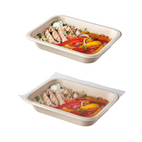 Barquettes alimentaires biodégradables scellables en fibre, écologiques et compostables
