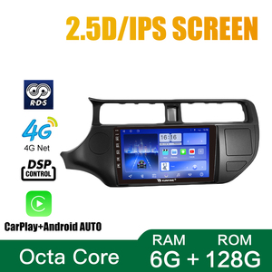 Đối Với KIA RIO 2011-2014 9 Inch Headunit Thiết Bị Đôi 2 Din Octa-Core Quad-Core Xe Stereo GPS Navigation Android Car Đài Phát Thanh - Product Image 5