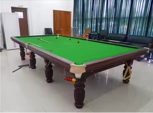 Table de billard <span class=keywords><strong>snooker</strong></span> NAIPNI de 12 pieds en bois massif, personnalisable, de bonne qualité, pour <span class=keywords><strong>compétition</strong></span>, avec poches d'angle en aluminium, pour usage intérieur - Product Image 5