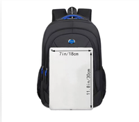 Sac à dos pour ordinateur portable en nylon personnalisé pour homme, sac à dos de voyage imperméable, sacs à dos de randonnée en peluche à cordon pour enfants