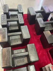 Chất lượng cao truy cập trọng lượng gang M1 lớp kiểm tra trọng lượng đối trọng cân bằng trọng lượng cho thang máy phòng thí nghiệm - Product Image 4