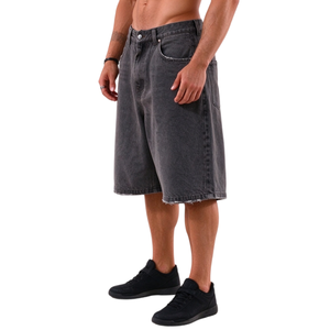 Pantalones Cargo de Mezclilla Tejida Transpirable y Ecológica, Estilo Urbano, Personalizados, Vintage, Desgastados, de Cintura Alta, Holgados, para Hombre, Verano - Product Image 5