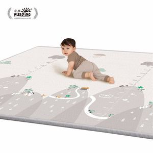 Huaying Baby Play Mat Mountain Pattern Double-sided Non-slip <b>Crawling</b> Mat For Infants And Toddlers 0-24 Months - Product Image 2