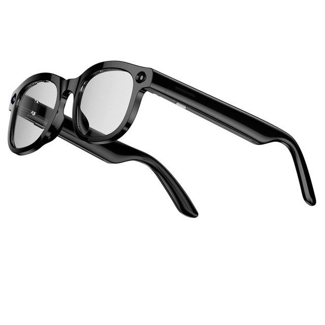 Smart Ai glasses Touch+Button Control TR/PC Frame for Call Song Recognition ai glasses with camera