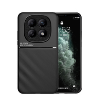 Étui de téléphone magnétique fin pour Xiaomi Redmi Note 15 Pro Plus 5G Note 14 Pro 4G 13, housse de protection antidérapante et antichoc