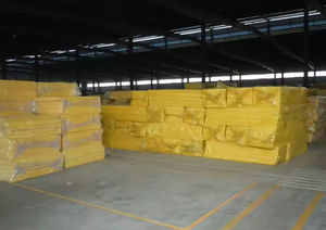 Panneau rigide en fibre <span class=keywords><strong>de</strong></span> <span class=keywords><strong>verre</strong></span> <span class=keywords><strong>de</strong></span> laine M3 DThermalensity <span class=keywords><strong>Verre</strong></span> isolant 48kg 25-150mm 1200 Mm 600 Mm Cn;tia <span class=keywords><strong>Jaune</strong></span> Yekun Gratuit - Product Image 6