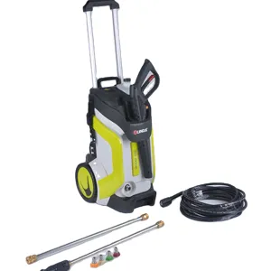 Lifelong OLINDA High Pressure Washer with Wheels 2000W Universal Motor, Max. Pressure-165 Bar, Working pressure 100-140bar