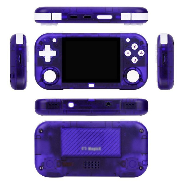 New Mini zero 28 Handheld Game Console Android Linux Dual System, Can Be Expanded to 512GB, Psp, N64 and Other Emulators,game