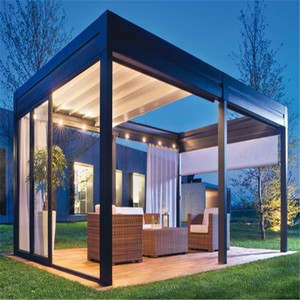 Calidad moderna Durable sombra impermeable garaje porche toldos de aluminio pérgola <span class=keywords><strong>cubierta</strong></span> 4X3 <span class=keywords><strong>Pergola</strong></span> - Product Image 1