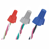   Kit de connecteurs de fils à ailettes 22-8 AWG, connecteurs à vis isolés ignifuges pour câblage électrique et éclairage