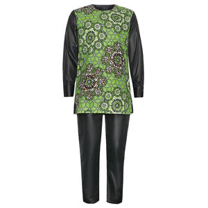 H & D Nouveaux vêtements de <span class=keywords><strong>couple</strong></span> africains Robe de mariage africaine à épaules dénudées pour femmes en coton imprimé <span class=keywords><strong>wax</strong></span> - Product Image 5