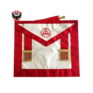 Delantal del Arco Real europeo, con borlas de cadena dorada - Product Image 1