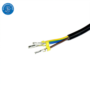 聚氯乙烯电缆组件聚四氟乙烯/尼龙/橡胶绝缘纯铜导体定制连接器，用于重型线束 - Product Image 2