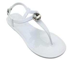 Chaussures d'entretien simples sandales à la mode Pvc femmes plat loisirs de plein air plage Simple cristal pas cher perceuse chaussures pour femmes - Product Image 5