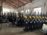 Soporte Plegable Portátil para Exteriores con Manivela de Elevación, Trípode de 6M para Altavoces Line Array