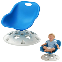 Équipement sensoriel pour jeux d'intérieur, chaise pivotante sensorielle pour enfants 360° °   Chaise d'entraînement à l'équilibre rotative pour améliorer la coordination corporelle