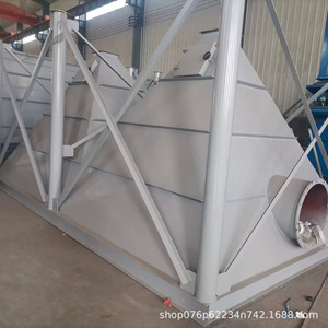 Collecteur de poussière industriel à sacs pulsés, 96 sacs, entrée 8 pouces, 10 CV, 380 V, construction en acier, chargement par le haut, pour le ciment et le séchage du bois - Product Image 4