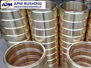 جلبة برونزية عالية القوة منخفضة الاحتكاك وقليلة التآكل ولوحة انزلاق برونزية لآلة التثقيب وجلبة المكبس الهيدروليكي - Product Image 2