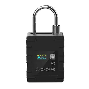G300P R&D Offer Smart IoT Padlock Dynamic Password GPS GSM GPRS E Lock