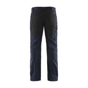 BLAKLADER - 145918458699D124 Pantalon de service stretch Marine foncé/Noir-PANTALON DE TRAVAIL EAN 7330509498446 PANTALON DE TRAVAIL CARGO - Product Image 2