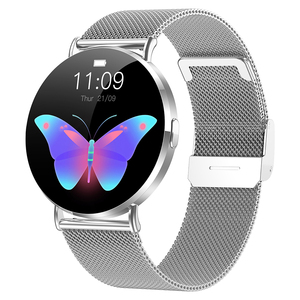 Montre connectée ultra-fine <span class=keywords><strong>de</strong></span> 1,32 pouce, ronde, avec moniteur <span class=keywords><strong>de</strong></span> fréquence cardiaque, SpO2, suivi du <span class=keywords><strong>sommeil</strong></span>, podomètre, étanche, assistant vocal IA, fitness, fonction d'appel, pour femme - Product Image 4