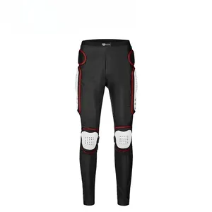 Pantalones de Motocross con Protección, Pantalones Largos con Armadura para Rodillas, Entrepierna y Cadera, 100% Poliéster, Unisex, para Motociclismo y Carreras - Product Image 2