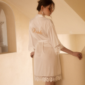 S8026F Robe de mariée pour le matin, robe de mariée pour femme, robe de mariée pour la mère de la mariée, robe de mariée en satin pour femme - Product Image 1