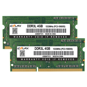 Icoolax RAM <span class=keywords><strong>DDR3</strong></span> 4GB (2GB × <span class=keywords><strong>2</strong></span>) PC3-10600 CL9 Não-ECC 1,35 / 1,5V UDIMM 240 pinos PC Módulo de memória do computador Ram Upgrade - Product Image 2